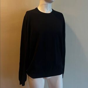 Brooks Brothers Navy Crewneck Sweater